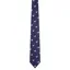 Schoffel Waltham Silk Tie in Navy Ptarmigan