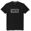 Yeti Logo Badge Premium Short Sleeve Tee in Black/Grey