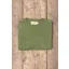 Fieldsmiths Ladies Lambswool Neat Crew Knit in Olive Grove Green