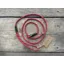 Mystique Field Trial 6mm Dog Lead 130cm Red/Black