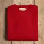 Fieldsmiths Shetland Crewneck Knit in Tudor - Mens Red Knitted Jumper