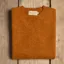 Fieldsmiths Shetland Crewneck Knit in Vintage Orange - Mens Knitted Jumper