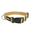 Mystique Dog Nylon Collar 25mm 40/50cm in Beige