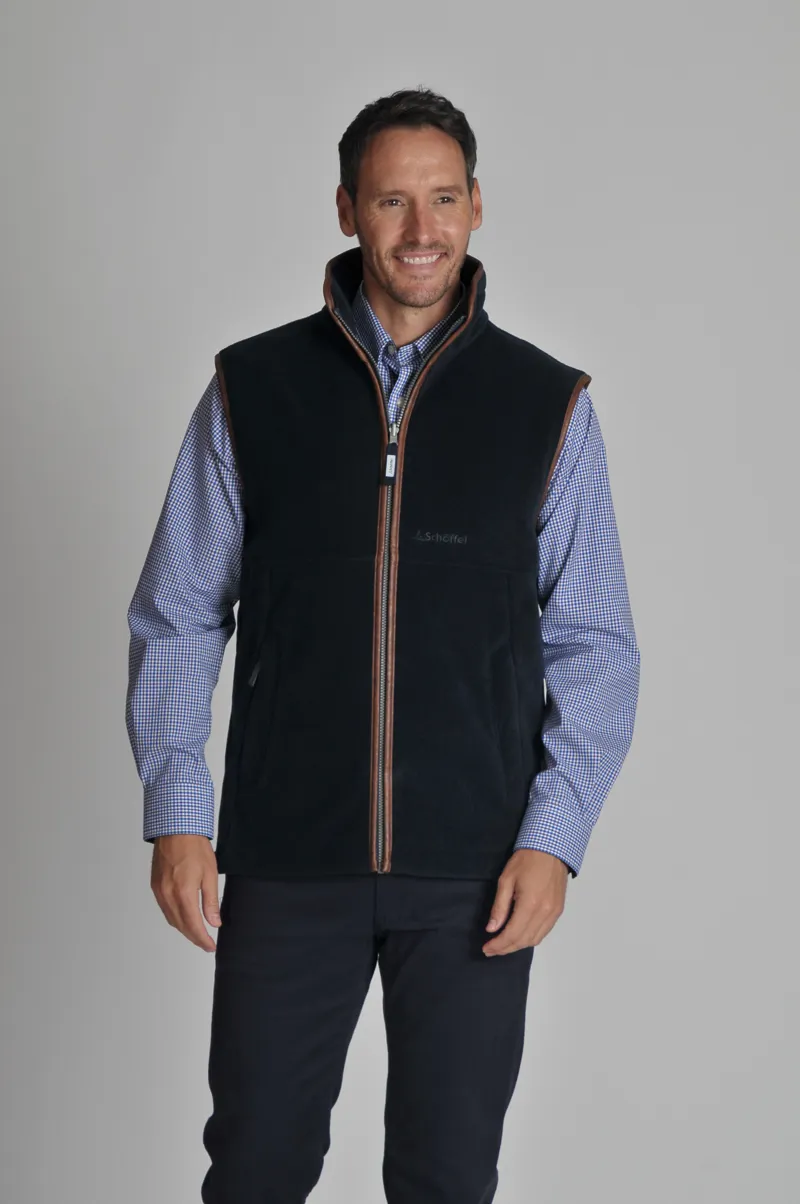 Mens navy schoffel gilet clearance
